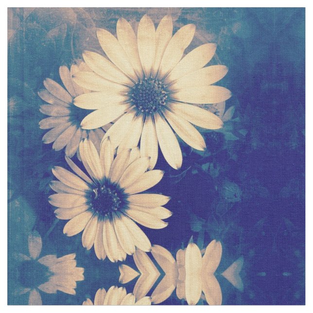 Flowers Fabric (Close Up)