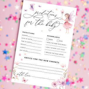 Flowers Fairy Baby Shower Predictions and Advice