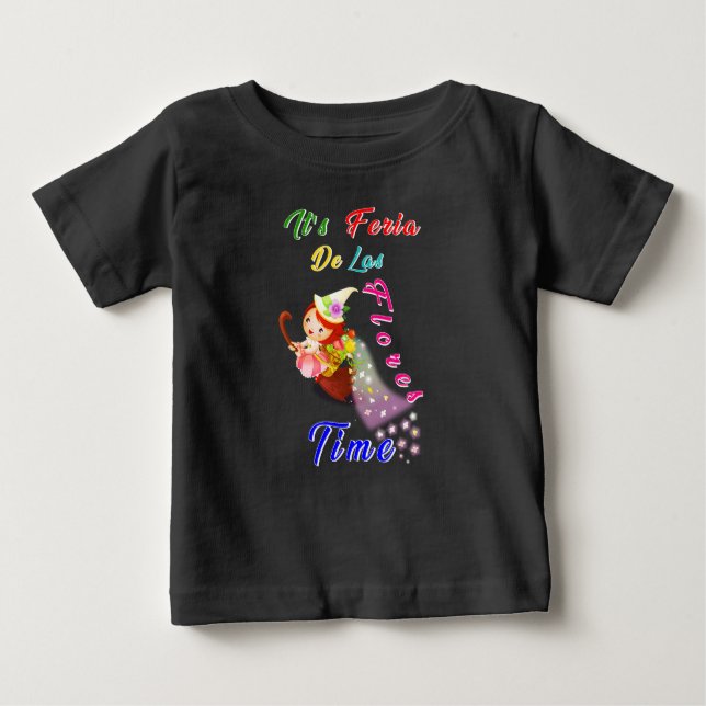 Flowers Festival July Colombia Feria De Las Flores Baby T-Shirt (Front)