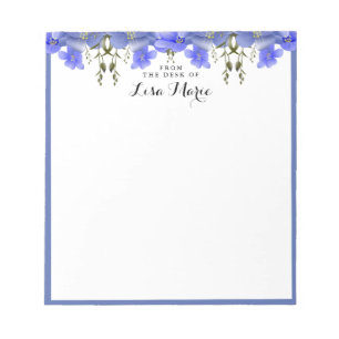 Flowers  FL18 Personalised Notepad