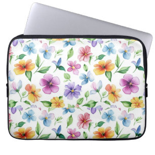 Flowers Floral Pattern Sublimation-95652 Laptop Sleeve
