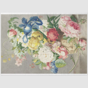 Flowers Floral Still Life Decoupage Tissue Paper