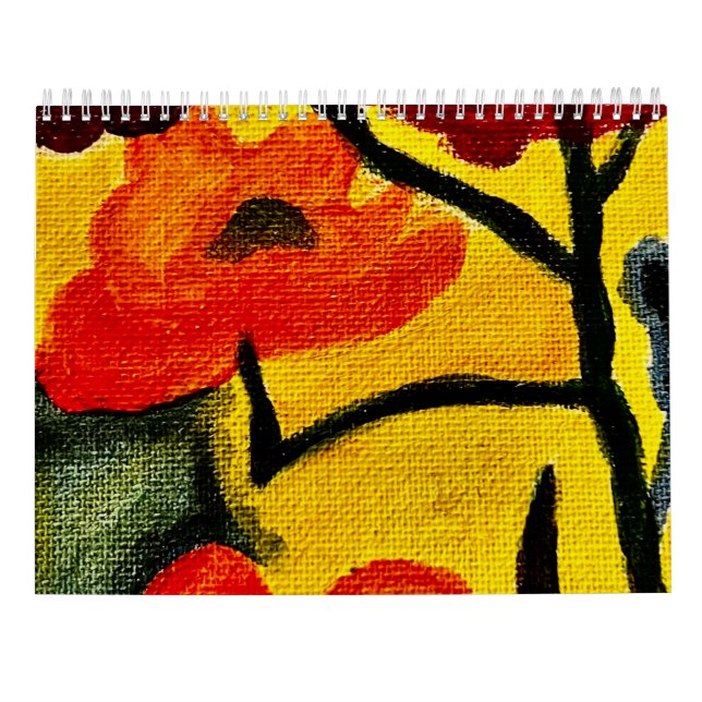 Flowers for 2024 calendar (Back)