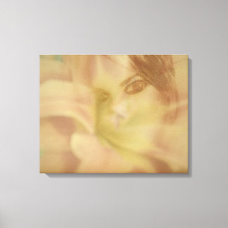Flowers for Adrena Wrapped Canvas