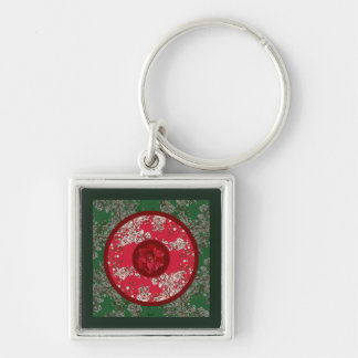 Flowers for Christmas Key Ring