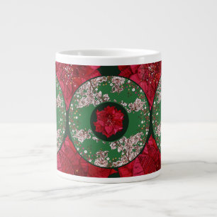 Flowers for Christmas Large Coffee Mug