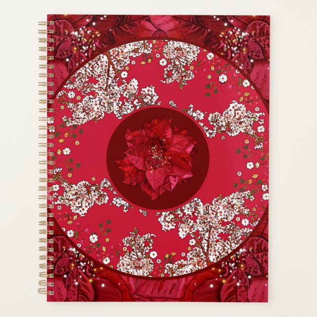 Flowers for Christmas Planner (Front)