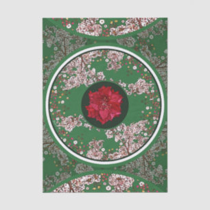 Flowers for Christmas Tissue Paper