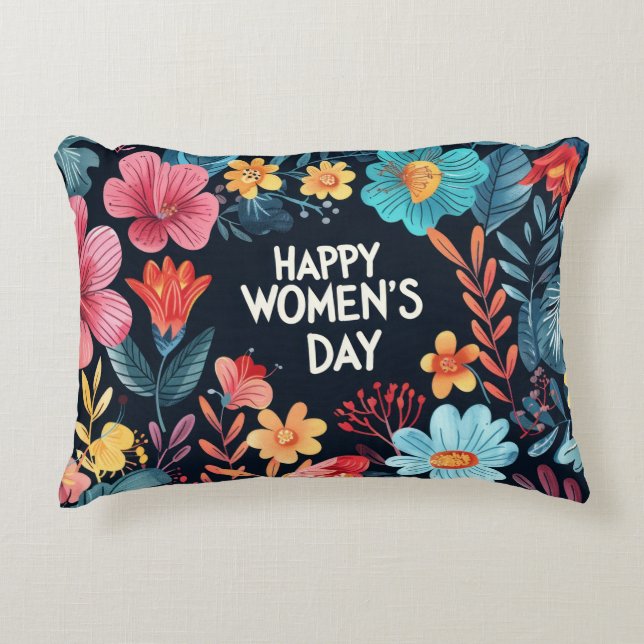 flowers for mothers day decorative cushion (Front)