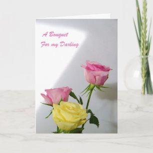 Flowers For My Darling. Card