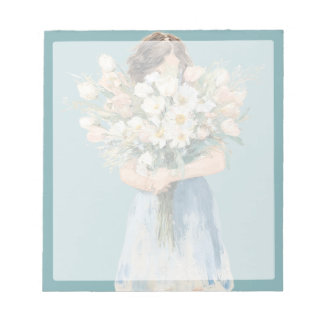 Flowers for you notepad