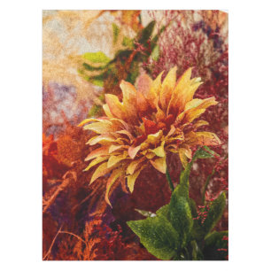 Flowers fulcolors kitchen tablecloth