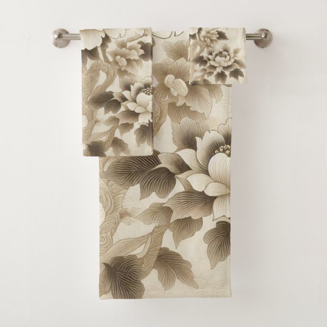  Flowers Garden 10 Bath Towels (Insitu)