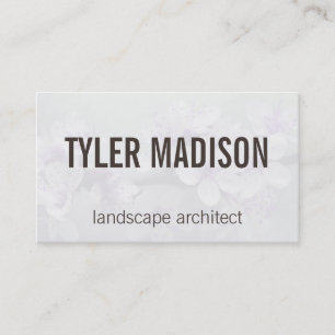 Flowers Garden Business Card