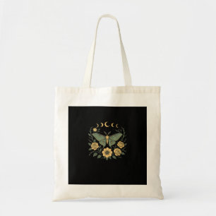 Flowers Goblincore Moth And Butterfly Cottagecore  Tote Bag