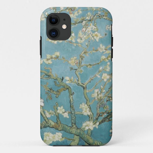 Flowers Gogh Branches Almond Blossoms Nature Case-Mate iPhone Case (Back)