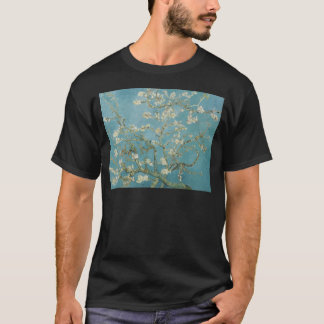 Flowers Gogh Branches Almond Blossoms Nature T-Shirt