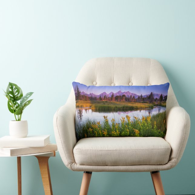 Flowers | Grand Teton National Park, Wyoming Lumbar Cushion (Chair)