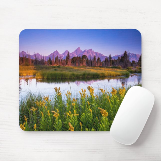 Flowers | Grand Teton National Park, Wyoming Mouse Pad (With Mouse)