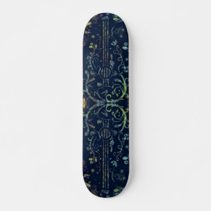 Flowers Guitar Skateboard