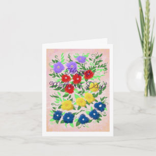 Flowers Happy Mother's Day Card