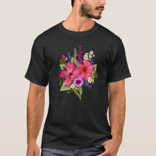 Flowers Heart Bouquet Graphic Tees & Cool Designs