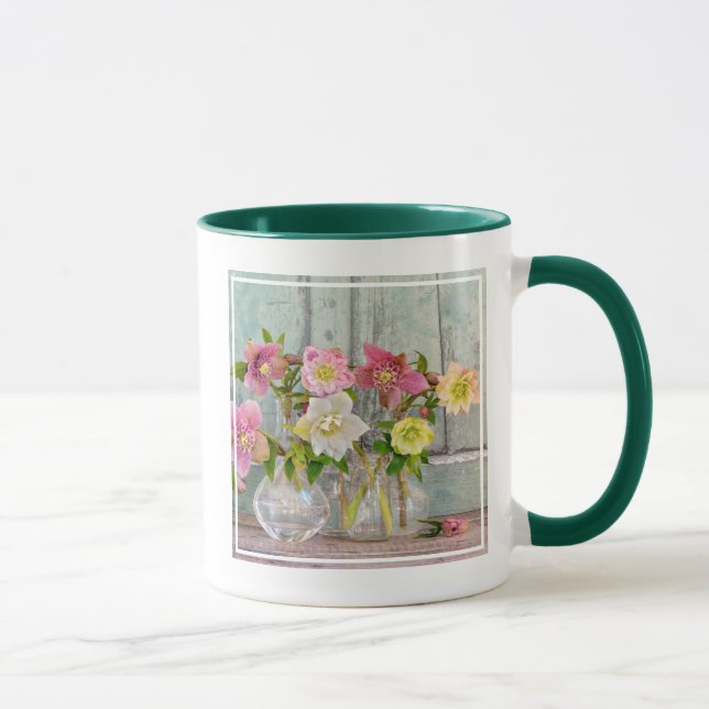 Flowers | Hellebores in Vases Mug (Right)