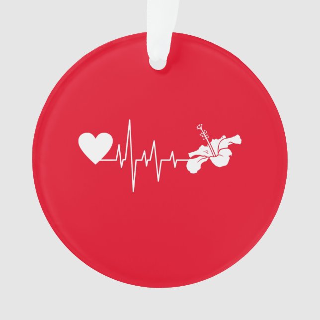 Flowers - Hibiscus Plant Ornament (Front)