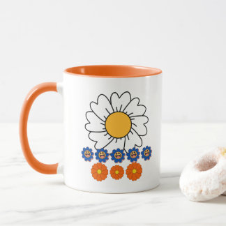 Flowers Illustration Mug