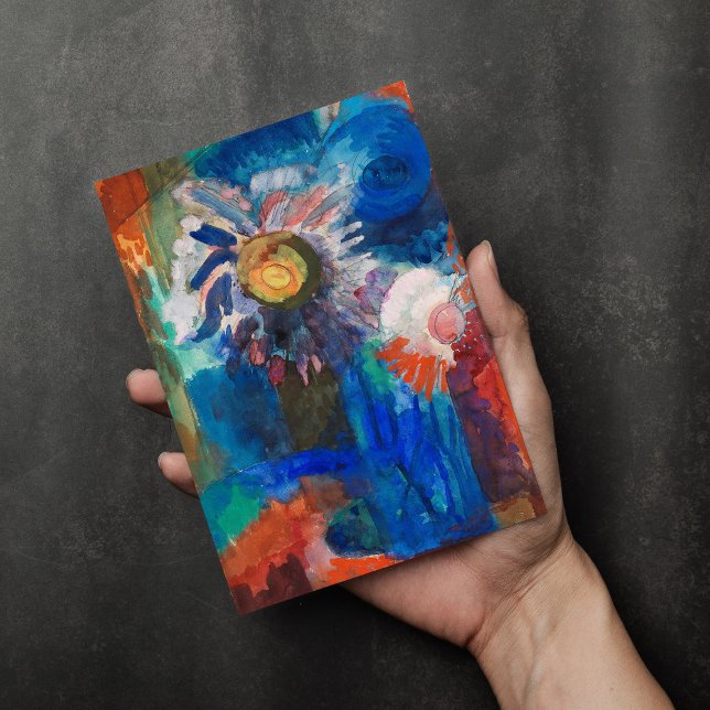 Flowers in a Blue Vase | Fritz Schaefler Card (Creator Uploaded)