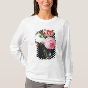 Flowers in a glass vase T-Shirt