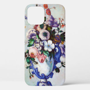 Flowers in a Rococo Vase, Paul Cezanne iPhone 12 Case