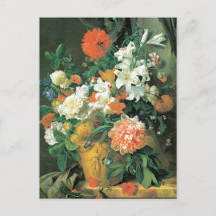 Flowers in a Terra Cotta Vase Postcard