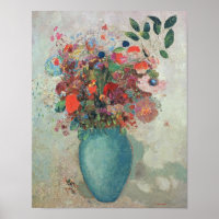 Flowers in a Turquoise Vase, c.1912