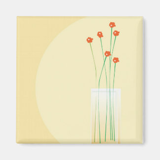 Flowers in a Vase Magnet