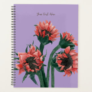 Flowers in a Vase Watercolor Planner