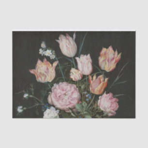Flowers in a Wan II Vase by Jan van Brueghel Elder Tissue Paper