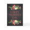 Flowers in Bloom Chalkboard Mother's Day Card