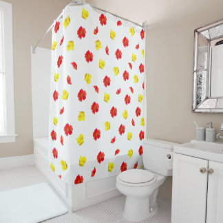 Flowers in Bloom Shower Curtain