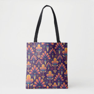 flowers in bloom tote bag