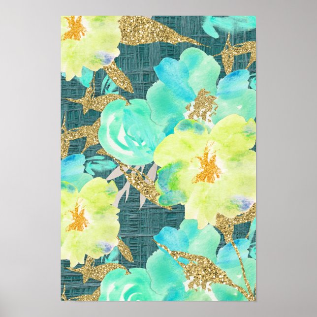 Flowers In Full Bloom Poster (Front)