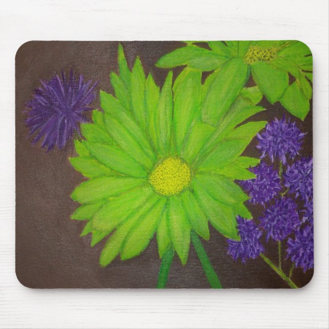 Flowers in Garden Mouse Pad (Front)