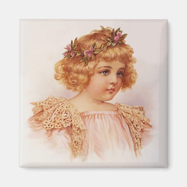 Flowers in Her Hair Magnet (Front)