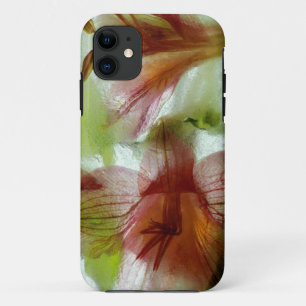 Flowers in ice iPhone 11 case