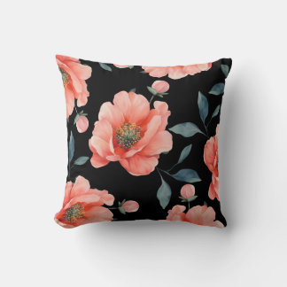 Flowers in night cushion