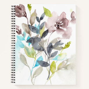 Flowers in the Mix Notebook
