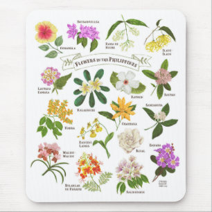 Flowers in the Philippines Mouse Pad