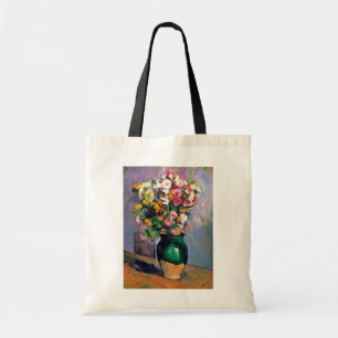 Flowers in Vase, Cezanne Tote Bag