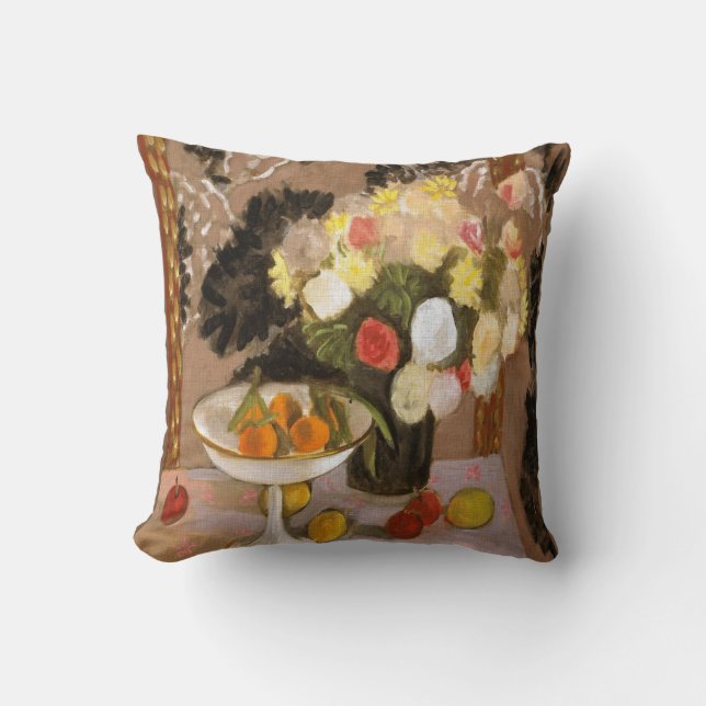 Flowers in Vase Cushion (Front)