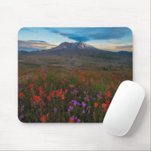 Flowers Indian Paintbrush & Penstemon Mouse Pad